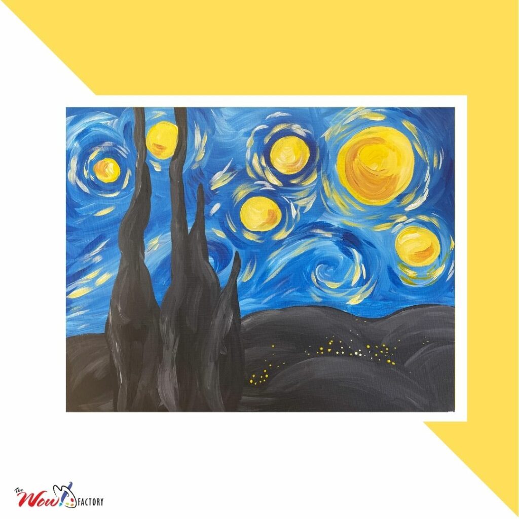 Paint n' Sip: Starry Night - Wow Factory