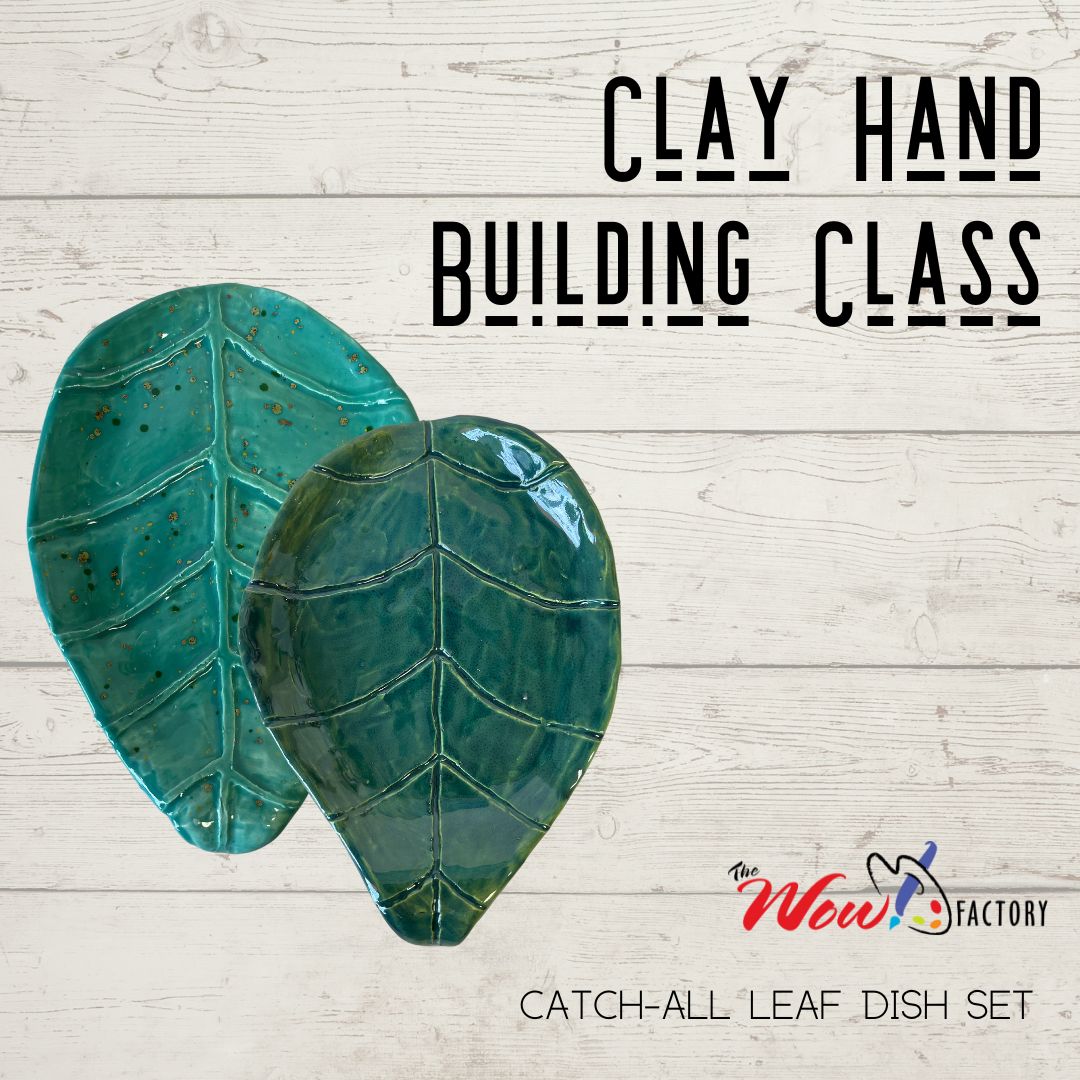 Adult Take and Make Kit: Clay Leaf Dish - Mahomet Public Library